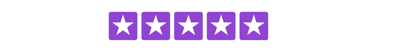 5 Star Rating given by clients for TechRoom expert and professional services